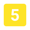 number 5 yellow