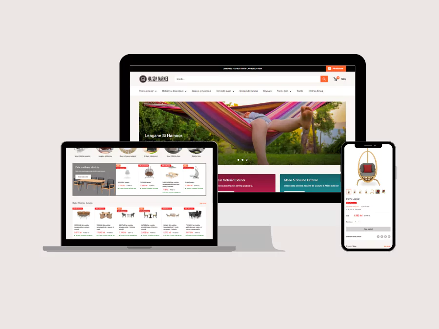 Website Maison Market - Digital Branding